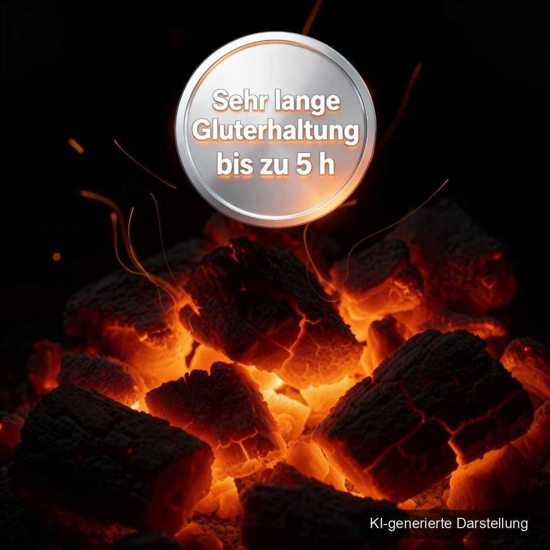 hardcubes - Mischholzbriketts - einzeln 10 kg, KI-generierte Darstellung