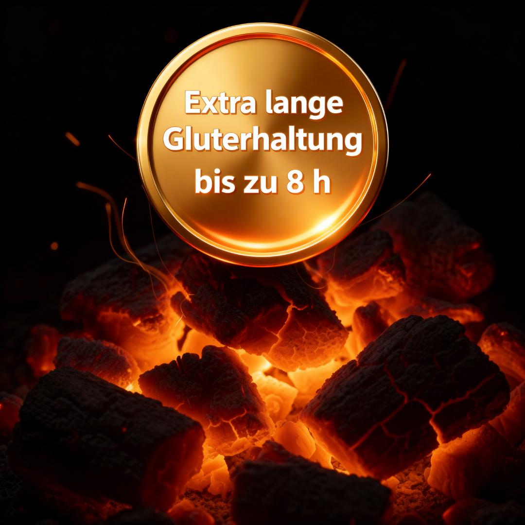 rounders premium - Hartholzbriketts - Palette 960 kg