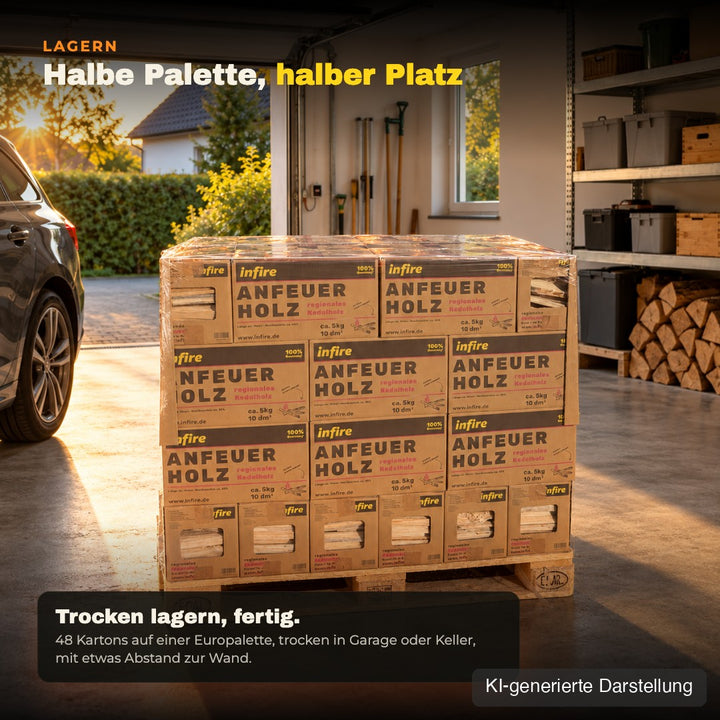 Vorrat für die ganze Saison.