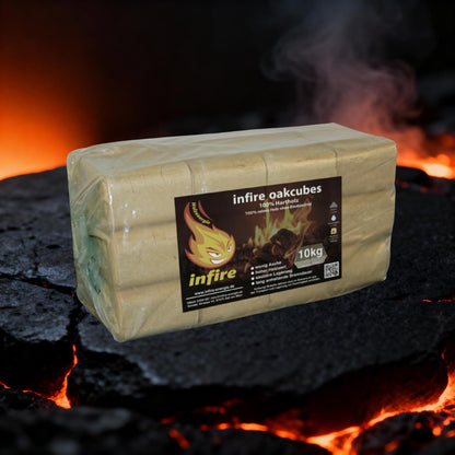 Oakcubes - Hartholzbriketts - einzeln 10 kg