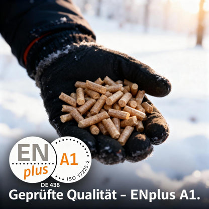 infire Holzpellets, 6 mm, Sackware, HD-Qualität - Palette 975 kg, Bild 3 von 12