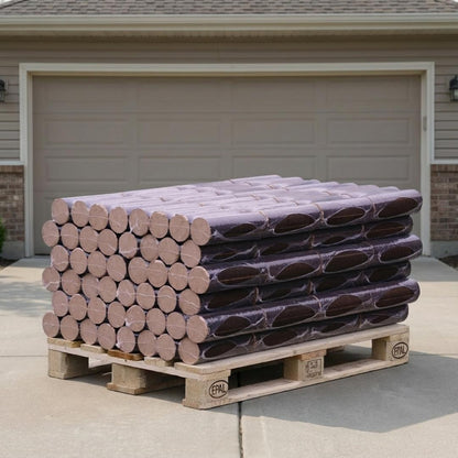 rounders premium - Hartholzbriketts - halbe Palette 480 kg